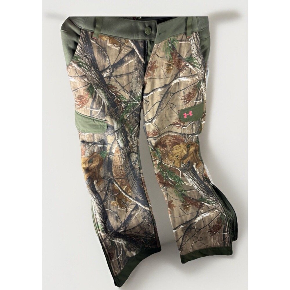 Under Armour Womens Medium ColdGear Realtree Water Resistant Hunting Pants